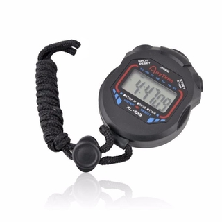 Naruto Digital profesional de mano LCD cronógrafo deportivo cronómetro temporizador de parada reloj