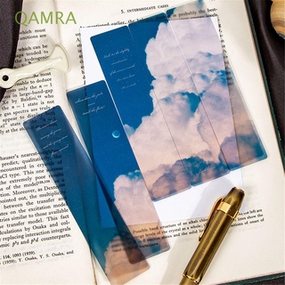 QAMRA 5 pzs marcadores de página resistentes al agua/marcadores de página con patrón de galaxia Pefect/lector de regalo/juego de marcadores de libros de PVC (1)