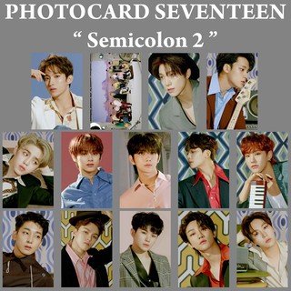 Kpop Semicolon SEVENTEEN Photocard