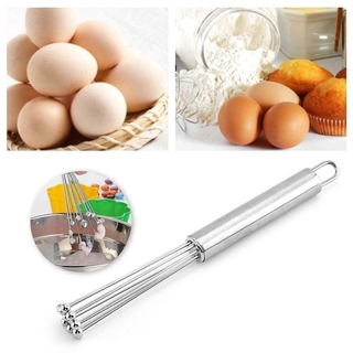 DogReMi batidor de huevos batidor agitador de leche huevos mezclador de cocina inoxidable acero A0Z5