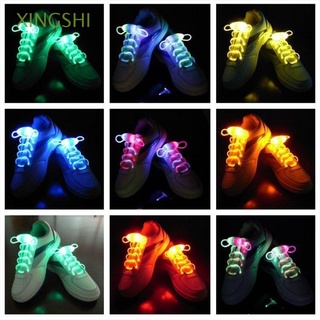 XINGSHI Fashi Shoelaces Funny Light Flash Festivals Toys Lace Shoestring Boys Glow LED/Multicolor