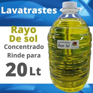 Detergente Rayo De Sol Concentrado para 20Lt Plim36