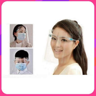 Máscara/protector Facial Transparente Anti Spray 180 protección de aislamiento (caja de commodidad)