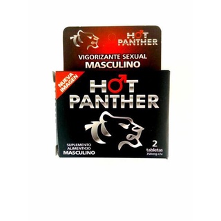 2 Pastillas Vigorizantes Hot Panther Retardante pastillas para hombre