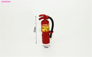 <luckyfellow> venta caliente 1:12 escala rojo extintor de incendios casa miniatura accesorios