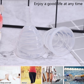 {enjoy} tazas menstruales reutilizables - copa Menstrual de silicona de grado médico