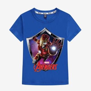 Iron Man niños camiseta superhéroe niños camiseta niños niñas camiseta de algodón niños camiseta 3D (4)