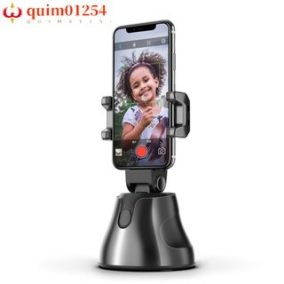 quim01254 Apai Genie Smartphone Selfie Shooting Gimbal 360° Face Object Follow Up Selfie Stick for Photo Vlog Live Video