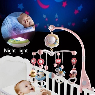 Bebé móvil sonajero juguetes 0-12 meses para bebé recién nacido cuna cama campana niño sonajeros carrusel para cunas niños juguete Musical regalo (2)
