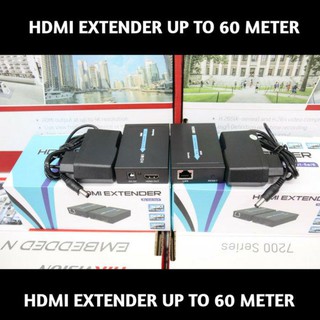 Extensor hdmi 60 metros Full Hd 1080P hasta 60 metros