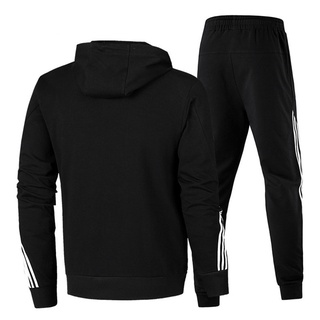 Nuevo Adidas Hombre Sudadera Con Capucha Pantalones Ropa Deportiva Masculino Jersey De Dos Piezas Conjunto (3)