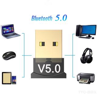 Adaptador Dongle Bluetooth 5.0 Dongle USB/receptor inalámbrico Bluetooth/dispositivo transmisor para PC (4)