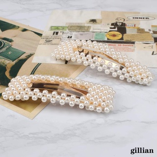 GLL 5 pzas pinzas De cabello chapadas en oro perlas Para mujer/boda