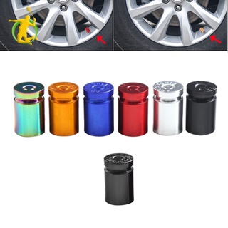4 piezas universal para coche, motocicleta, bicicleta, rueda de aluminio, neumático, válvula, tapas de polvo