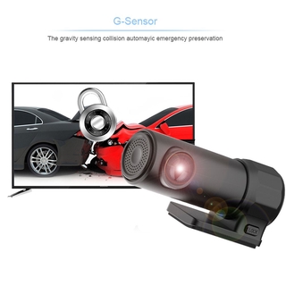 ROBERTA Mini Dash Cam automóvil visión Dashcam Tachograph vehículo 1080P salpicadero cámara WIFI G-sensor coche DVR cámara electrónica de coche grabadora de conducción/Multicolor (2)