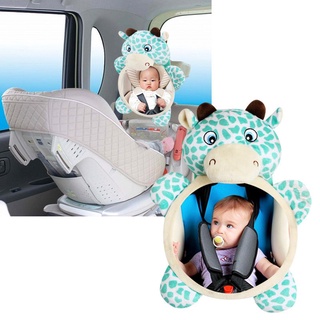 Espejo retrovisor Universal de dibujos animados para coche, silla de bebé, asiento trasero de seguridad, observación trasera (1)