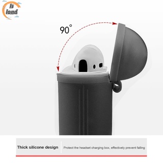IS Estuche De Almacenamiento Para Auriculares Bluetooth Protector Anti-Caída Polvo Para Airpods (6)