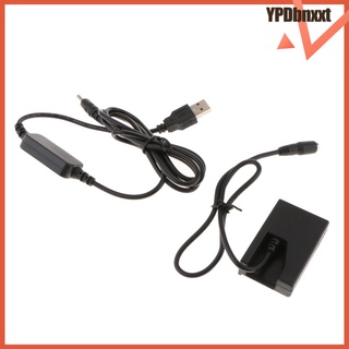 Cable de alimentación USB+EP-5 DC acoplador de batería falsa para Nikon D40 D60 D3000 D5000 (1)