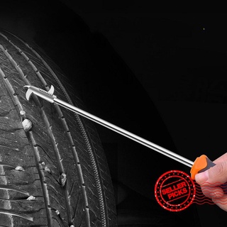 gancho de limpieza de neumáticos de coche multifuncional de piedra de limpieza ranura removedor herramienta rota coche ranura t2o7