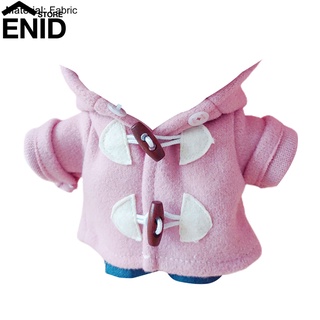 enidstore Fabric Plush Doll Jacket Plush Doll Overcoat Jacket with Jeans Smell-less for Pretend Game (4)