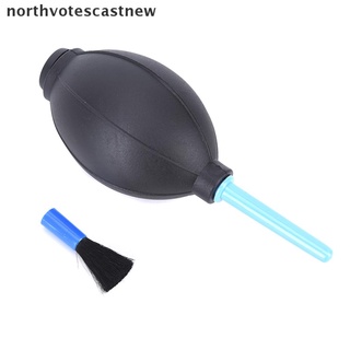 northvotescastnew goma bomba de aire de mano soplador de polvo herramienta de limpieza +cepillo para lente de cámara digital nvcn (2)