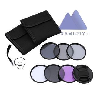 Andoer 52mm UV+CPL+FLD+ND(ND2 ND4 ND8) Kit de filtro de fotografía ultravioleta Circular polarizado Fl (1)