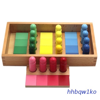 hhbqw1ko.mx montessori gradiente similitud de color clasificación juego de coincidencia de madera niños juguete sensorial educativo
