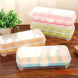 WIN Plastic Egg Storage Case Holder Box For Fridge & Freezer Eggs For Fridge