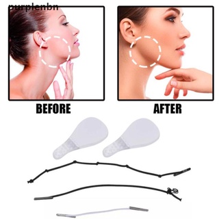 【ple】 40Pcs Invisible Thin Face Stickers V-ShapeFacial Wrinkle Sagging Skin Lift Up .