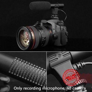 Camera Microphone MIC For Nikon Canon DSLR DV Interview External Recording N7G0