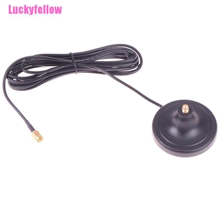 <luckyfellow> sma macho a hembra wifi extensión de antena 3m cable base magnética 3g 4g