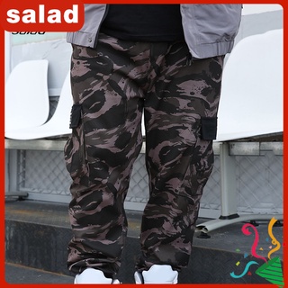 [sa] hip-hop pantalones largos sueltos hombres pantalones de carga más el tamaño para otoño hip hop