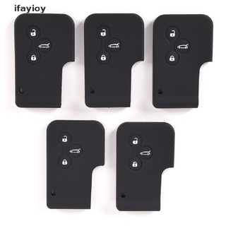 Ifayioy Replacement Case Shell Cover for Renault Megane Scenic 3 Button Key Card Keycard MX