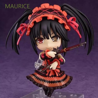 maurice 10cm tokisaki kurumi muñeca figura de acción nueva fecha a live anime 466# modelo colección figuras de juguete