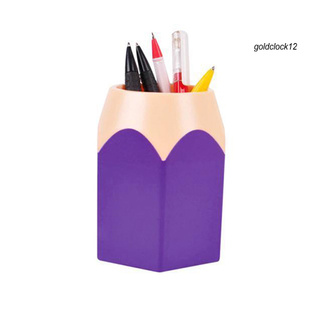 Go_bolígrafo en forma de lápiz/soporte para bolígrafos/organizador de almacenamiento de útiles escolares de oficina (6)