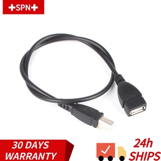 Cable Adaptador USB 2.0 Tipo A Hembra B Macho Para Impresora (1)
