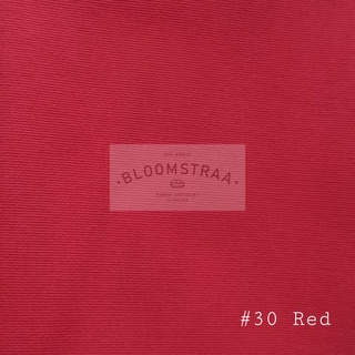 Rojo liso Material de lona 30 tela de lona metro de tela