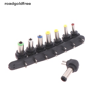 rfmx 8pcs universal ac dc cable de alimentación adaptador de enchufe cargador puntas para pc portátil glory
