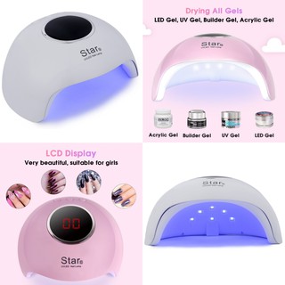 Tfscloin 24W UV LED lámpara secador de uñas - Star6 - blanco (1)