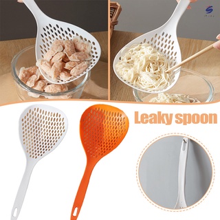 Multipurpose Colander Durable Skimmer Slotted Spoon Heat Resistant Strainer for Kitchen Cooking Baking