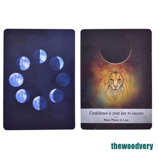 <very>Tarot Cards Moonology Oracle Cards Deck Party Game Guidebook English (4)