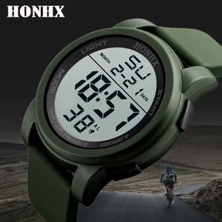 [-FENGSIR-] Luxury Men Analog Digital Military Sport LED Waterproof Wrist Watch (5)