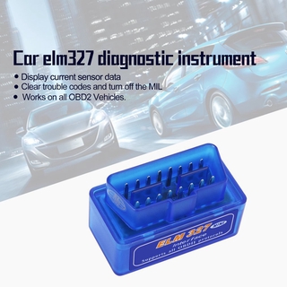 Escáner OBD2 ELM327 Bluetooth escáner de diagnóstico de coche Bluetooth para lector de código Android herramientas de diagnóstico (6)