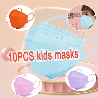 [COD] 10pcs Cubrebocas KF94 Face Mask/Kids 3-12 years /Adult 3D Breathable Available Protective Unobstructed Korea Masks KN95 VIVA