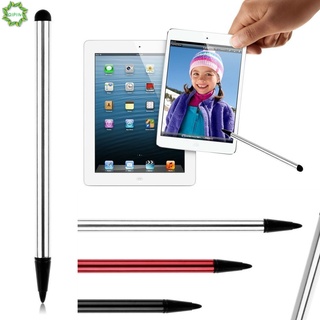 Qipin 1 pza lápiz capacitivo Universal de doble cabeza/lápiz capacitivo para pantalla táctil/tableta/IPad/Samsung/12cm