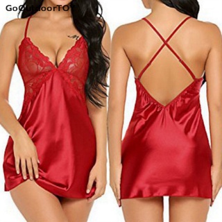 [GoOutdoorTOY] Women Sexy Lace Sling Lingerie Nightwear Robe Babydoll Sleepwear NIghtdress Hot Sale