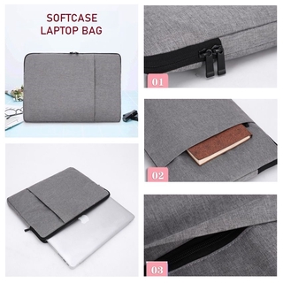 (Scase) portátil, Macbook 13.3", 14", 15.6" SOFTCASE Bag/bolsa para portátil