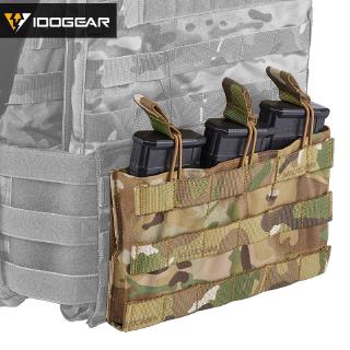 IDOGEAR Triple edition Pouch 5.56 Mag Pouch Open Top Military Army combate equipo táctico Mag Pouch 3526