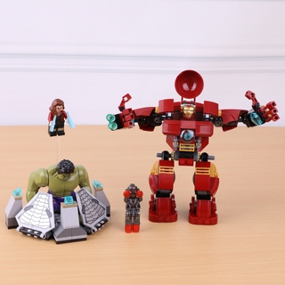 [spot]248 piezas de bricolaje marvel super iron man hulk hero compatible con lego toys (2)