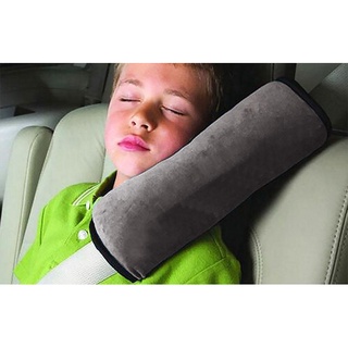cojin alomohada para cinturon de seguridad ajustable para dormir o descansar en el viaje